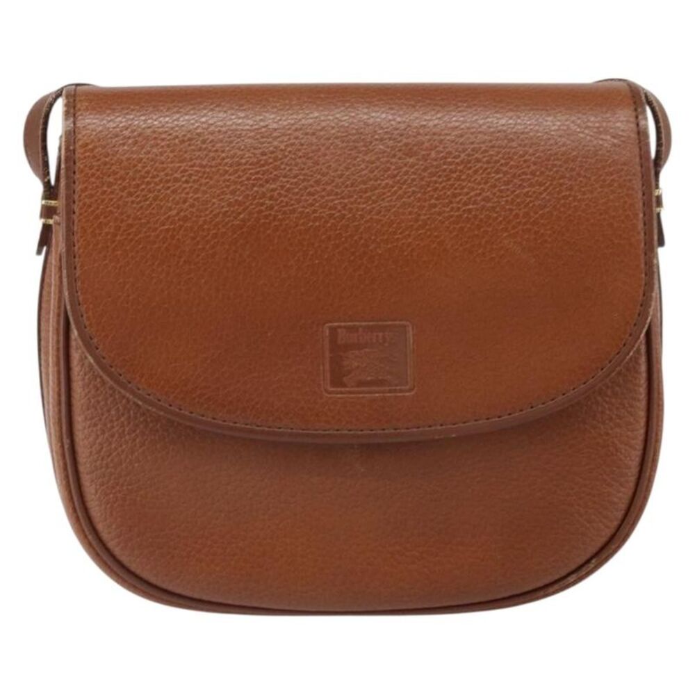 Burberry Vintage Leather Brown Leather Shoulder Bag Bag